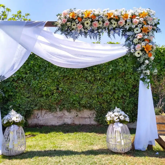 Arreglos Florales para Arco Matrimonial