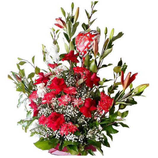 Arrimo Grande Rosas Rojas