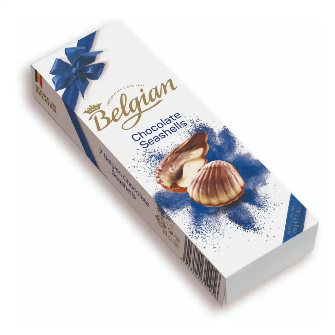 Caja bombón Seashells Belgian 65gr