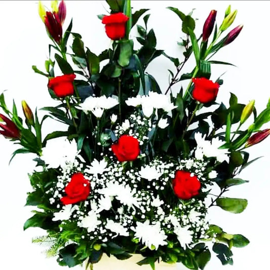 Gran Arrimo Rosas Rojas y Maules Blancos
